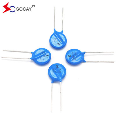 ف14mm أكسيد المعدن Varistor 14D820K / 14D820KJ لتطبيقات الجهد المستمر المنخفض