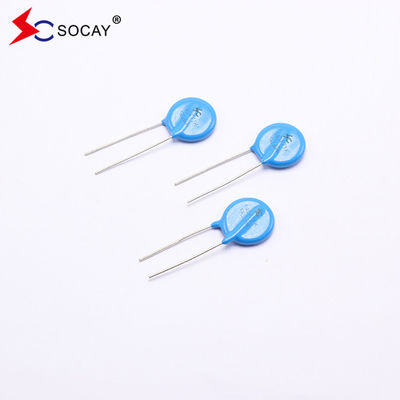 ف14mm أكسيد المعدن Varistor 14D820K / 14D820KJ لتطبيقات الجهد المستمر المنخفض