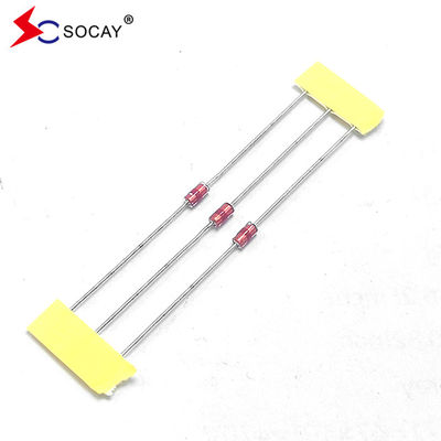 أنابيب تفريغ الزجاج الرصاصية المحورية SCA-141N 1.0pF 8/20μS 500A حماية فجوة الشرارة