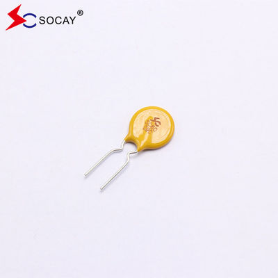 الصمام الرئيسي الشعاعي PPTC القابل لإعادة ضبط SC60-090CW0D أحتفظ 0.9A أقصى فولتاج 60Vdc