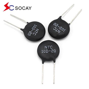 SOCAY Power NTC Thermistor MF72-SCN10D-5 10Ω Imax نطاق المقاومة الواسع