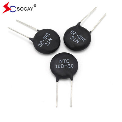 SOCAY Power NTC Thermistor MF72-SCN10D-20 10Ω 20mm Imax نطاق المقاومة الواسع