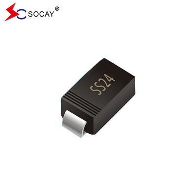 SMA حزمة Schottky المصلح SS24A Schottky ثنائي الحاجز VRRM 40V 2A DO-214AC