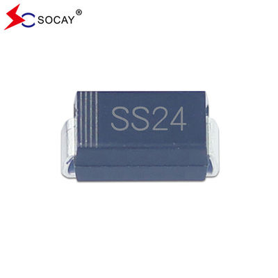 SMA حزمة Schottky المصلح SS24A Schottky ثنائي الحاجز VRRM 40V 2A DO-214AC