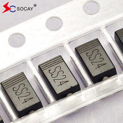 SMA حزمة Schottky المصلح SS24A Schottky ثنائي الحاجز VRRM 40V 2A DO-214AC