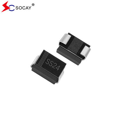SMD Schottky محررات الحاجز 20 ~ 200VRRM DO-214AA SMB حزمة SS24B 40VRRM