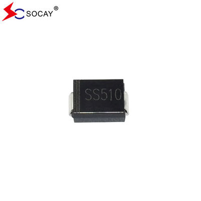 VRRM 40V SS54B SS510B 100VRRM مُصحح الحاجز شوتكي 0.55V الجهد الأمامي