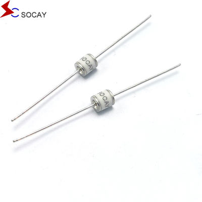 أنبوب تفريغ غاز 10kA مع مواد رصاص النحاس المعلبة ومادة PA66 SC2E5 4000DL