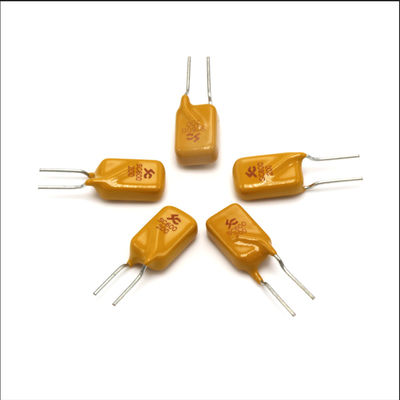SOCAY PPTC الرصاص الشعاعي SC600-375SZ0D PTCs البوليمر القابل لإعادة ضبط مكون للحماية من التيار الزائد