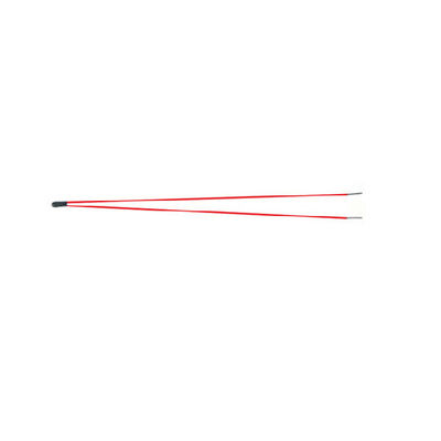 MF52 سلك ملمع في شكل لؤلؤ NTC Thermistor متوافق مع RoHS 12s ثابت حراري