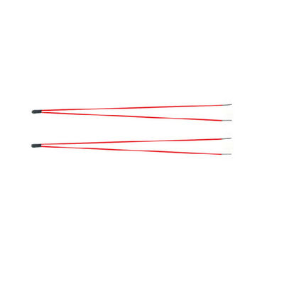 MF52 سلك ملمع في شكل لؤلؤ NTC Thermistor متوافق مع RoHS 12s ثابت حراري