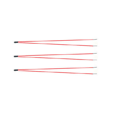 MF52 سلك ملمع في شكل لؤلؤ NTC Thermistor متوافق مع RoHS 12s ثابت حراري