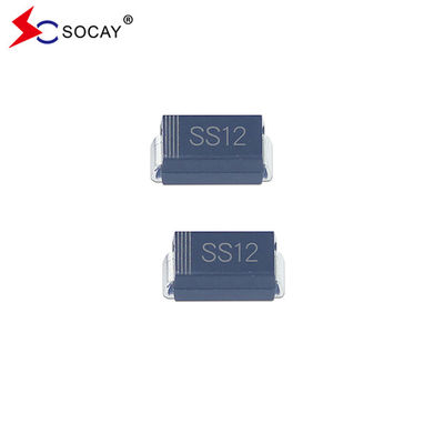 ثنائي الحاجز شوتكي SS12A 20V مبررات شوتكي في حزمة DO-214AC