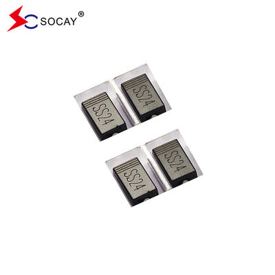 DO-214AC SMA Package Schottky Barrier Diode 40V 2A مبرر الجهد المنخفض للأداء