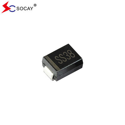 Socay 3A التيار المتزايد SS38B Schottky محولات الحاجز DO-214AA ((SMB) حزمة