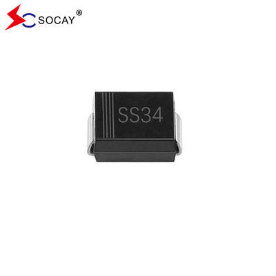 صوكاي SS34B ثنائي المصلح 80A ذروة التيار الأمامي في حزمة SMB DO-214AA